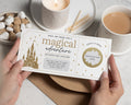 Holiday Reveal Scratch to Reveal Voucher, Theme Park Gift Voucher, Adventure Gift, Personalised Surprise Trip Ticket for Daughter