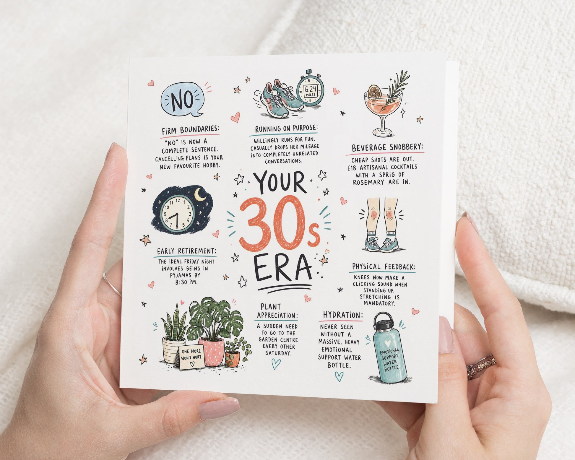 30th Birthday Card for Her, Funny 30th Birthday Card, 30s Birthday Card, Birthday Card for Friend, Daughter Sister Wife Mum