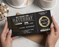 Personalised Matchday Ticket Gift, Football Scratch To Reveal, Birthday Gift For Him, Gold Foil Experience Voucher