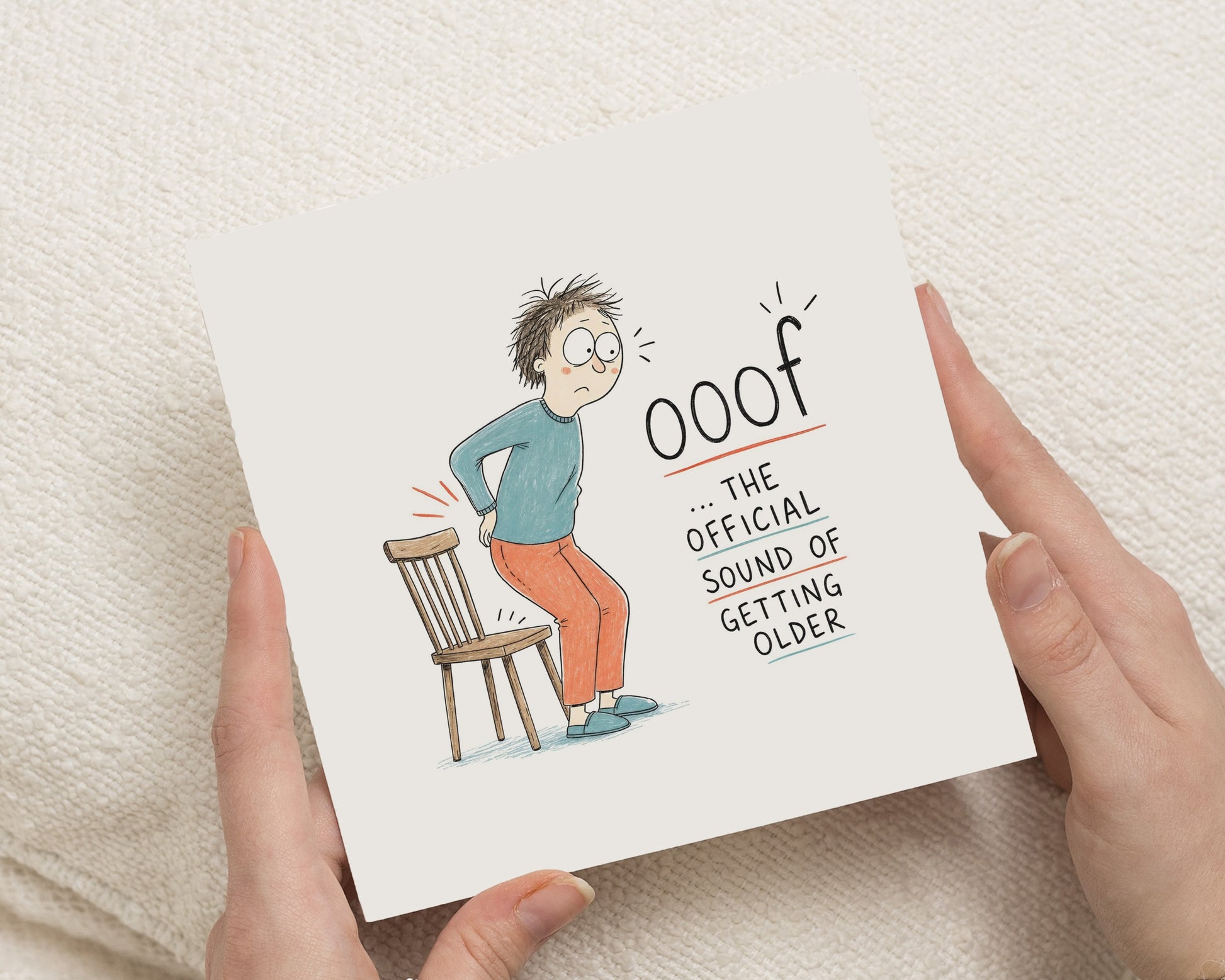 Funny Birthday Card for Him, Birthday Card for Dad, Birthday Card for Husband, Brother, Friend, Getting Older Card for Men