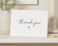 Personalised Thank You Cards, Wedding Thank You Cards, Simple Thank You Cards, Minimal Thank You Card, Thank You Cards with Heart