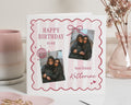 Best Friend Birthday Card, Personalised Photo Birthday Card, Birthday Card for Friend, Birthday Card for Her, Cute Birthday Cards