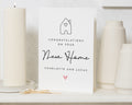 New Home Card, Personalised New Home Card, New House Card, Housewarming Card, Congratulations Card, Moving House Card, New Home Gift