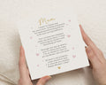 Mothers Day Card for Mum, Poem Mothers Day Card, Mum Card, Mothers Day Card from Daughter, Cute Mothers Day Card, Mum Birthday Card
