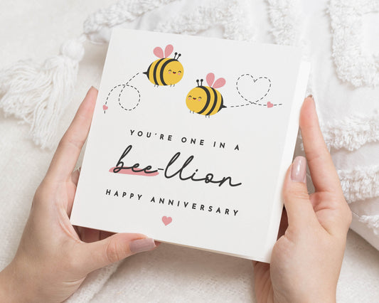 Anniversary Card, Funny Anniversary Card, Bee Pun Card, Anniversary Card for Him, Anniversary Card for Her, Cute Anniversary Card