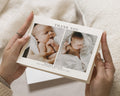 Personalised Baby Thank You Cards, Photo Baby Thank You Card, Birth Announcement Card, Minimal Thank You Cards, Folded Baby Thank You Cards