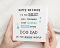 Birthday Card for Dog Dad, Dog Dad Birthday Card, Birthday Card for Him, Funny Birthday Card, Best Dog Dad Card, Dog Lover Card