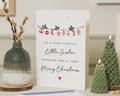 Christmas Card for Sister, Little Sister Christmas Card, Christmas Card for Her, Cute Christmas Card, Festive Family Xmas Card