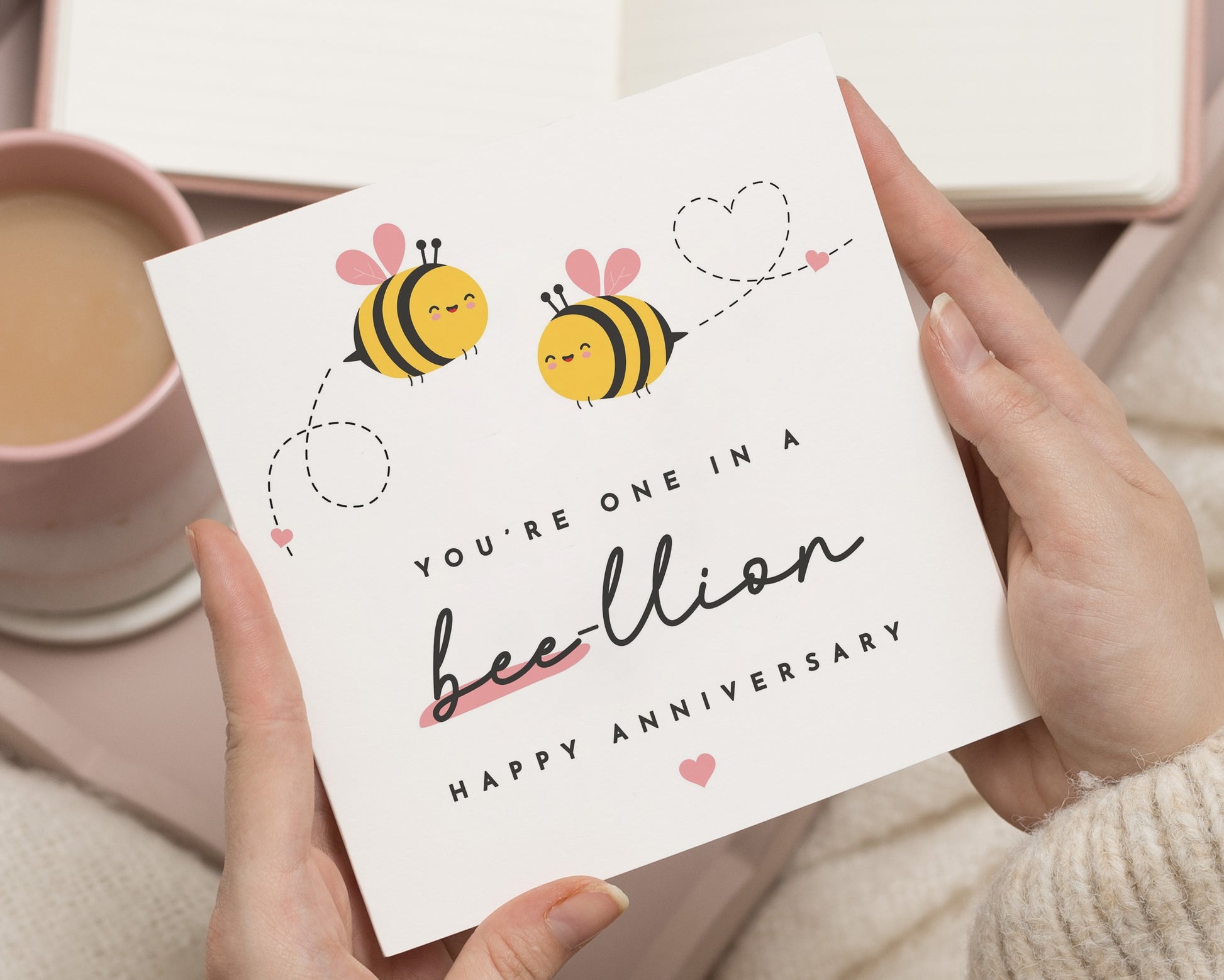 Anniversary Card, Cute Anniversary Card, Bee Pun Card, Anniversary Card for Him, Anniversary Card for Her, Funny Anniversary Card