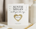 Godmother Card, Will You Be My Godmother Card, Scratch to Reveal Card, Personalised Godmother Proposal Card for Auntie, Christening Card