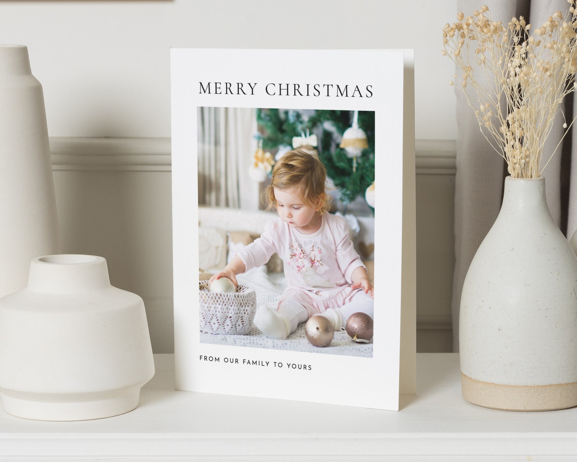 Personalised Photo Christmas Card, Pack of Christmas Cards, Family Christmas Card, Pack of 10, 20, 50 or 100