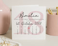 Personalised 18th Birthday Card for Granddaughter, Custom Birthday Card, 18th Birthday Card for Her, Granddaughter Card, Milestone Age Card