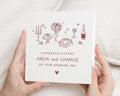 Wedding Card, Personalised Wedding Card, Congratulations Wedding Card, On Your Wedding Day Card, Wedding Card for Couple, Marriage Card