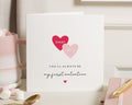 Valentines Day Card for Daddy, Personalised Valentines Card from Daughter, First Valentine Card, Daddy Valentine Card