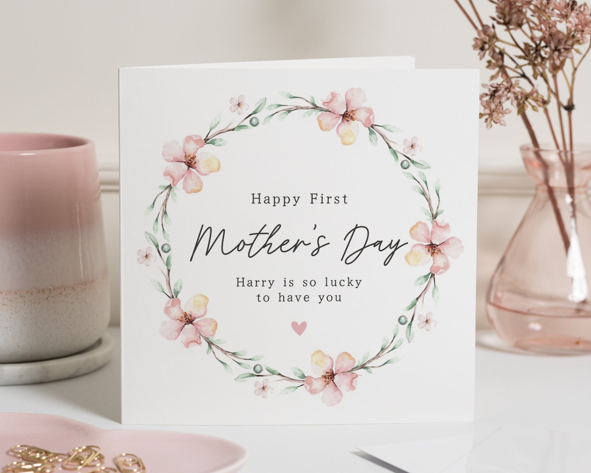 First Mothers Day Card, Mothers Day Card from Baby, Personalised Mothers Day Card, New Mum Card, Mothers Day Card for Her