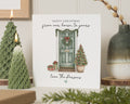 Christmas Card Personalised, Happy Christmas Card, From Our House To Yours Card, Family Christmas Card, Custom Christmas Card