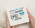 Fathers Day Card from the Dog, Personalised Fathers Day Card, Dog Dad Card, Pawsome Dad Card, Custom Fathers Day Card