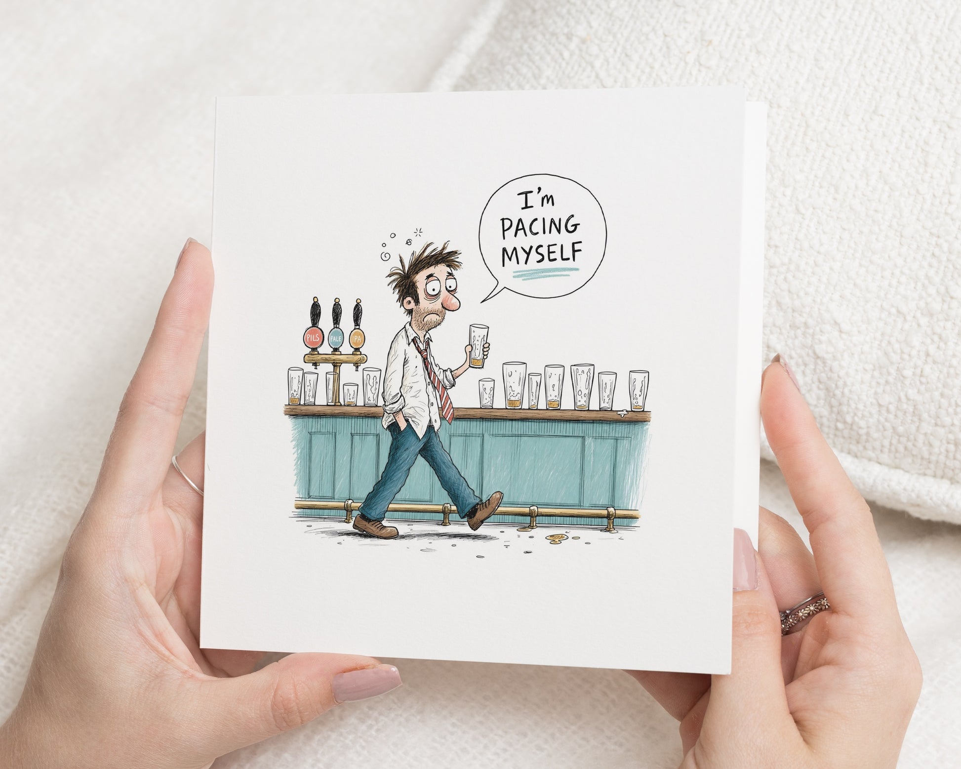 Funny Birthday Card for Him, Beer Birthday Card, Beer Birthday Cards for Men, Drinking Birthday Card, Birthday Card for Dad, Husband