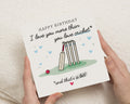 Birthday Card for Him, Cricket Birthday Card, Funny Birthday Card, Birthday Card for Dad, Husband, Son, Friend, Cute Sports Card