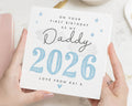 First Birthday As My Daddy Card, Birthday Card For Dad, Personalised Daddy Birthday Card, 2026 Birthday Card From Baby, New Dad Card