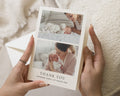 Personalised Baby Thank You Cards, Photo Baby Thank You Card, Birth Announcement Card, Minimal Thank You Cards, New Baby Thank You Card