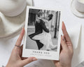 Personalised Wedding Thank You Cards, Photo Wedding Thank You Card, Simple Thank You Cards, Minimal Wedding Thank You Cards, A6 5x7
