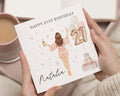 21st Birthday Card for Her, Personalised 21st Birthday Card, Birthday Card for Daughter, Best Friend, 21st Birthday Gift Card
