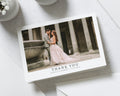 Personalised Wedding Thank You Card, Photo Wedding Thank You Card, Simple Thank You Card
