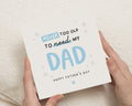 Fathers Day Card for Dad, Dad Fathers Day Card, Card for Daddy, Fathers Day Card from Daughter, Fathers Day Card from Son, Cute Dad Card