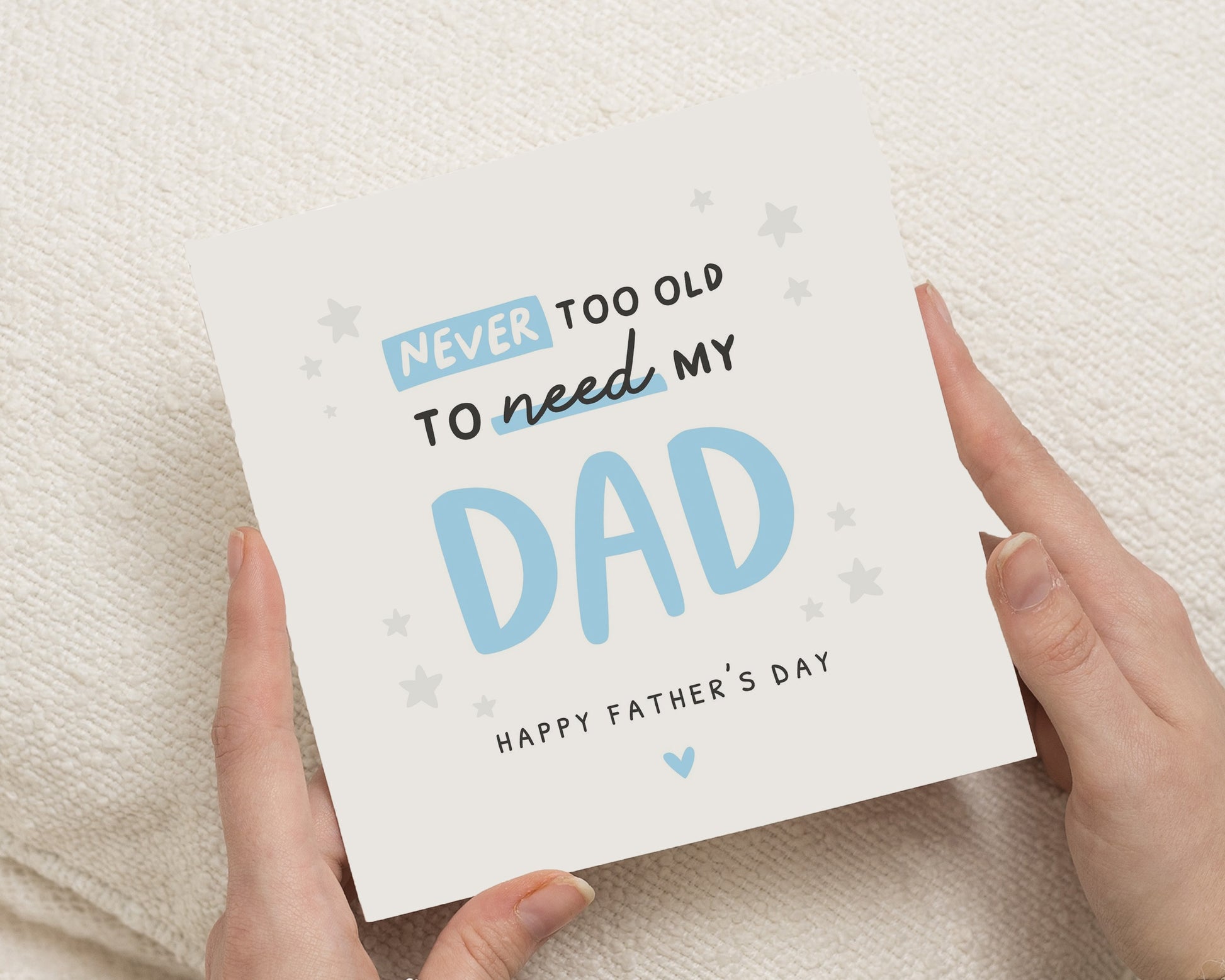 Fathers Day Card for Dad, Dad Fathers Day Card, Card for Daddy, Fathers Day Card from Daughter, Fathers Day Card from Son, Cute Dad Card