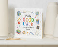 Good Luck Card for First Day of School, Personalised Back to School Card, Year 4 Card, New School Card for Child, School Card