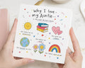 Auntie Birthday Card, Birthday Cards for Auntie, Auntie Card from Niece Nephew, Cute Auntie Card, Mother's Day Card for Auntie
