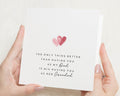 Fathers Day Card for Dad, Personalised Dad Card, Grandad Card from Grandchild, Fathers Day Card from Daughter, First Fathers Day Card