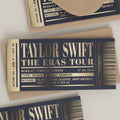 Personalised Gold Foil Gift Voucher, Taylor Swift Gig Ticket Gift Voucher, Foiled Concert Reveal Gift, Taylor Swift Surprise Gig Ticket