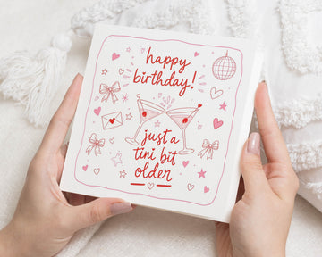 Birthday Card for Her, Cocktail Birthday Card, Funny Birthday Card, Friend Birthday Card, Cute Birthday Card, Birthday Card for Women