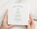 Birthday Card for Boyfriend, Personalised Birthday Card for Him, Funny Birthday Card from Girlfriend, Cute Boyfriend Birthday Card
