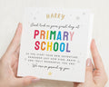 First Day at Primary School Card, Good Luck Card for Child, Personalised School Card, New School Card, Back to School Card for Boy Girl