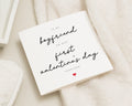 Valentines Day Card for Boyfriend, First Valentines Day Card, Romantic Card for Him, Personalised Valentines Card, Cute Valentines Card