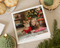 Personalised Photo Christmas Card, Square Christmas Card, Pack of 10, 20, 50 or 100, Custom Christmas Cards with Photo