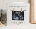 Pregnancy Announcement Card, Baby Scan Photo Card, Personalised Pregnancy Card, Baby Reveal Card, New Baby Announcement Card