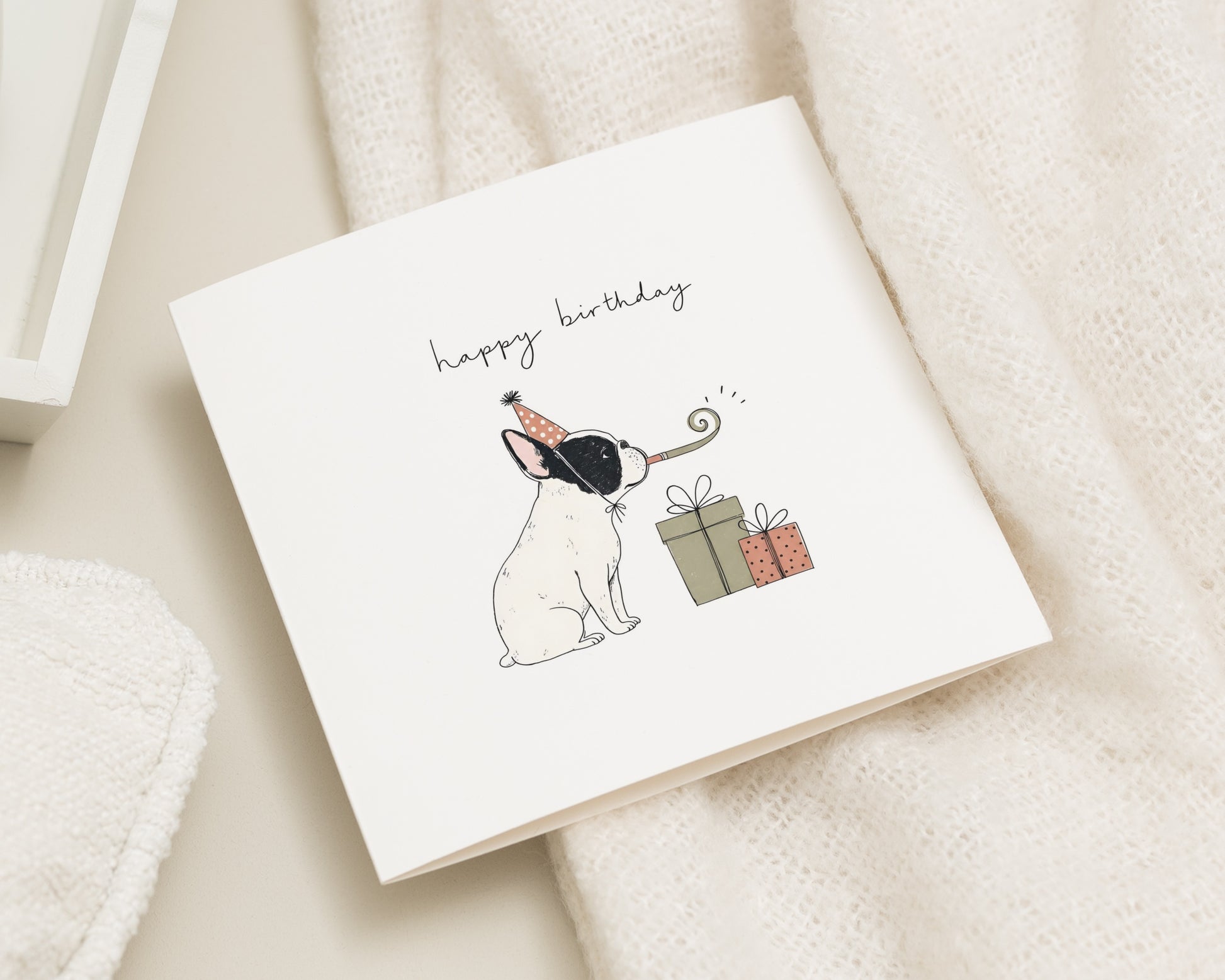 Dog Birthday Card, Cute Birthday Card, Birthday Card for Friend, Birthday Card for Her, Birthday Card for Him, Animal Birthday Card