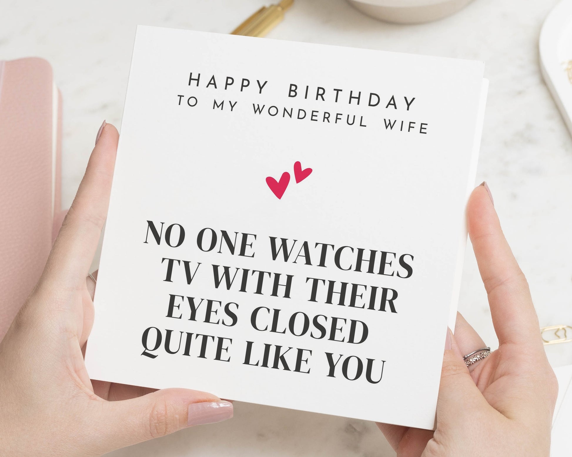 Birthday Card for Wife, Funny Wife Birthday Card, Birthday Card for Her, Wife Birthday Cards, Romantic Birthday Card, Funny Card for Wife