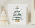 Christmas Card for Postman, Merry Christmas Card, Personalised Postman Card, Christmas Card for Him, Thank You Postman Card