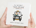 Fathers Day Card for Dad, Funny Fathers Day Card, Taxi Driver Card for Dad, Dad Fathers Day Card, Daddy Card, Card for Him