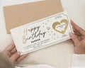 Birthday Scratch Off Gift Voucher, Afternoon Tea Gift Voucher for Her, Personalised Gift Experience, Scratch to Reveal Card
