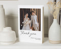 Personalised Wedding Thank You Card, Photo Wedding Thank You Card, Folded Wedding Thank You Card, Thank You Cards for Wedding