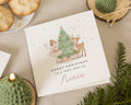 Christmas Card for Niece, Niece Christmas Card, Cute Christmas Card for Girls, Fairy Christmas Card, Reindeer Christmas Card