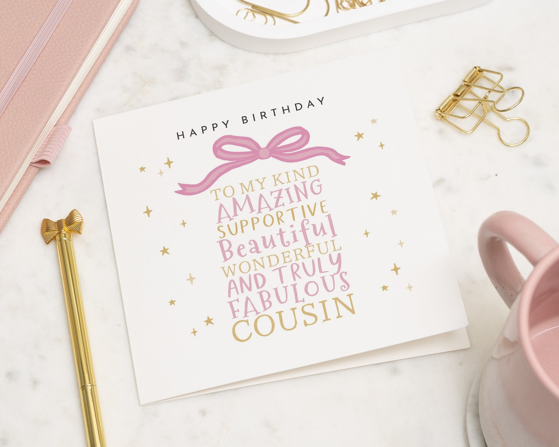 Birthday Card for Cousin, Cousin Birthday Card, Birthday Card for Her, Cute Birthday Card, Personalised Cousin Card, Fabulous Cousin Card
