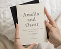Almond Ivory Wedding Invitations with Onyx Black Envelopes, Minimalist Wedding Invites, Elegant Typography, Personalised Invitation Suite