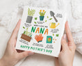 Mother's Day Card for Nana, Nana Mother's Day Card, Why I Love My Nana Card, Cute Mother's Day Card, Garden Theme, Card for Grandma